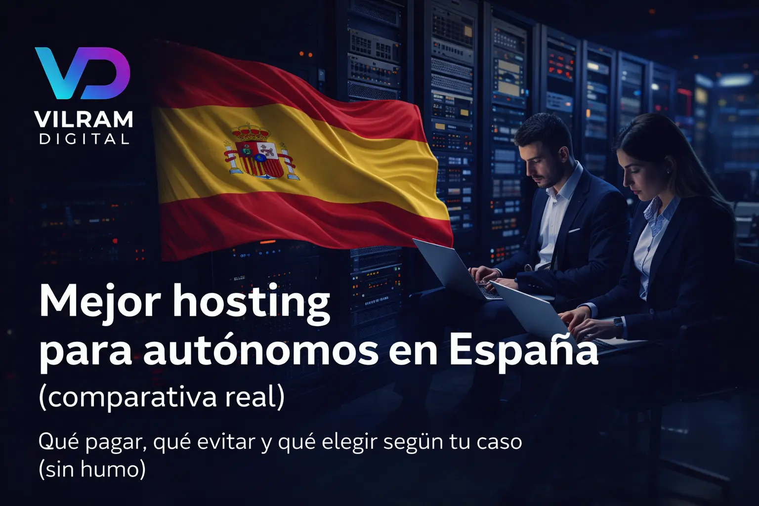 Mejor hosting para autónomos en España (comparativa real)